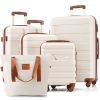 5-Piece Luggage Set with Expandable Travel Bag - Includes 16", 20", 24", 28" Suitcases with 360¬∞ Spinner Wheels and Adjustable Telescopic Handles