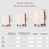 Luggage Sets New Model ABS Hardshell 3pcs Clearance Luggage Hardside Lightweight Durable Suitcase sets Spinner Wheels Suitcase with TSA Lock 20''24''2