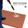 FCH Rubber Red 61*91.4*1.2cm Rubber Floor Mat