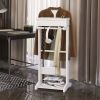 Floor Standing Suit Rack - White