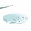20" Round Tempered Glass Table Top Clear Glass 1/4" Thick Flat Polished Edge