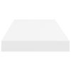 Floating Wall Shelves 2 pcs White 23.6"x9.3"x1.5" MDF