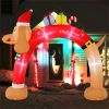 8-foot inflatable Christmas arch decoration