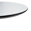 TULIP DINING TABLE ,Dia. 106cm ROUND, WHT, MARBLE WHT, 1pc per ctn