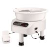 Pottery Wheel, 10 inch Pottery Forming Machine, Direct Drive Ceramic Wheel with 3 Support Legs for DIY Art Craft
