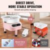 Pottery Wheel, 11 inch Pottery Forming Machine, Direct Drive Ceramic Wheel with 3 Support Legs for DIY Art Craft