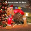 8-foot inflatable Christmas arch decoration