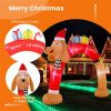 8-foot inflatable Christmas arch decoration
