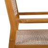 BRAIDED DINING CHAIR Light Brown