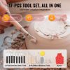 Pottery Wheel, 11 inch Pottery Forming Machine, Direct Drive Ceramic Wheel with 3 Support Legs for DIY Art Craft