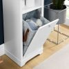 64" Tall Bathroom Storage Cabinet for Small Space, Floor Standing Cabinet for Living Room Bathroom Home Office Kitchen
