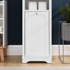 64" Tall Bathroom Storage Cabinet for Small Space, Floor Standing Cabinet for Living Room Bathroom Home Office Kitchen