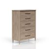 5 Drawer Door Chest Sand Finish