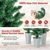 3 PCS Potted Artificial Christmas Tree Christmas Decoration