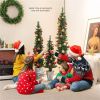 3 PCS Potted Artificial Christmas Tree Christmas Decoration