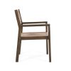 BRAIDED DINING CHAIR Light Brown (SET OF 2)