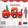 8.6 feet Christmas inflatable train Christmas decorations