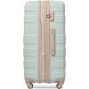Luggage Sets New Model Expandable ABS Hardshell 3pcs Clearance Luggage Hardside Lightweight Durable Suitcase sets Spinner Wheels Suitcase with TSA Loc