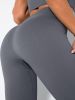 3 Pack Womens Seamless Ribbed Leggings Soft Slimming Yoga Pants, Ribbed Yoga Pants High Waisted Gym Leggings Sport Women Fitness Seamless Female