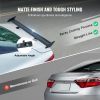 VEVOR GT Wing Car Spoiler, 43.3 inch Universal Spoiler with Single Deck, Adjustable Lightweight Aluminum, Car Rear Spoiler Wing