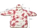 Krifey Wearable Blanket Hoodie, Oversized Sherpa Hooded as Birthday Gifts for Mom Women Girlfriend Men, Cozy Sweatshirt with Giant Pocket