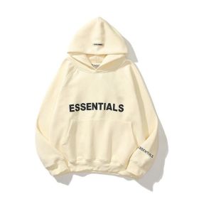 Essentials Hoodie men's and women's Sweatshirt reflective letter printed fleece super Dalian Hoodie fashion hip hop Street sweat (Color: 5, size: L)