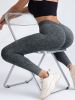 5 Pack V-Back Scrunch Butt Workout Leggings, Women Seamless Gym Yoga Leggings High Waist Active Yoga Pants, Yoga Leggings High Waist Active Yoga Pants