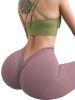 3 Pack Women's Yoga Leggings With High Waistband, Moisture-Wicking, And Stretchy, Perfect For Outdoor Activities And Fitness