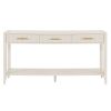 High-Quality Entryway Console Table with Vertical Stripe Drawers, Long Legs,Suitable for Entryway, Hallway, Living Room, Foyer, Corridor