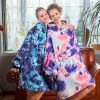 Krifey Wearable Blanket Hoodie, Oversized Sherpa Hooded as Birthday Gifts for Mom Women Girlfriend Men, Cozy Sweatshirt with Giant Pocket