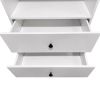 Livelylodge Modular Closet Organizer System: Modern White Open Wardrobe Closet for Bedroom Walk In Closet with 2 Drawers & 6 Shelves & 1 Hanging Rods